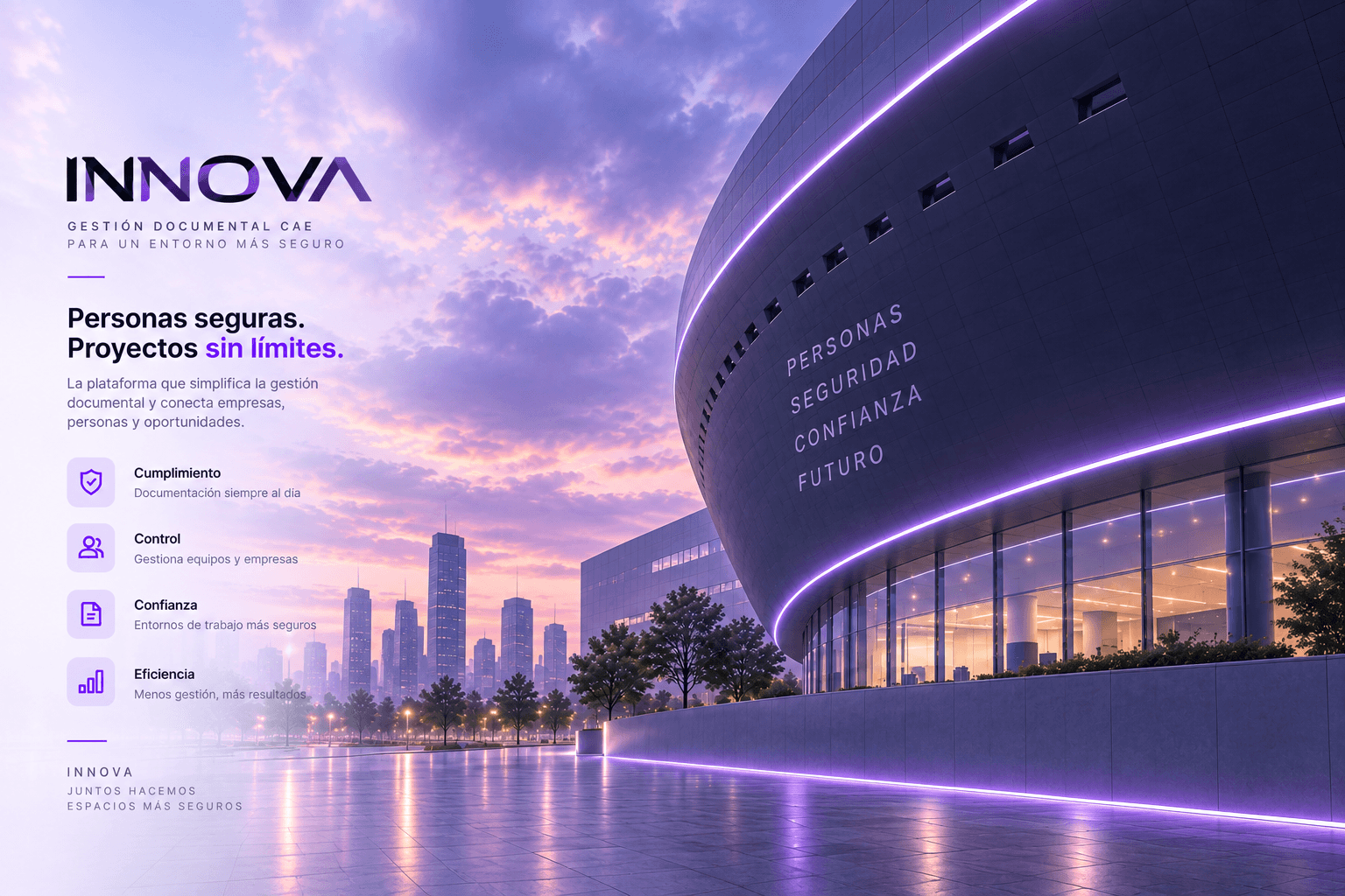 INNOVA — Personas seguras. Proyectos sin límites.
